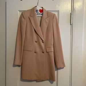 Baby pink Zara blazer